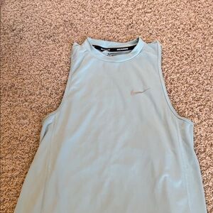 Nike Light Blue Sleeveless Performance Tank